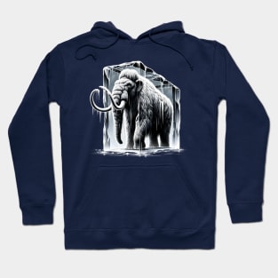 Prehistoric Freeze - Woolly Mammoth Ice Block Hoodie